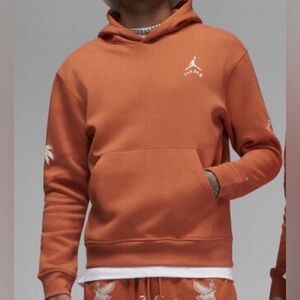 Professional Athletes Air Jordan Graphic Pullover Hoodie
Orange-Size XL